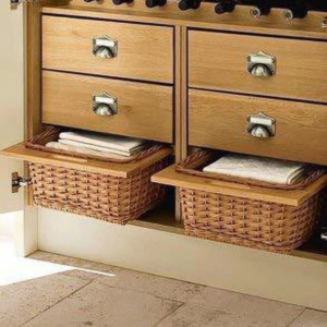 Outdoor kitchen basket frame iron bunai Rattan - Wicker - PVC+ 🪵